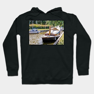 Sailing boat, Noroflk Broads Hoodie